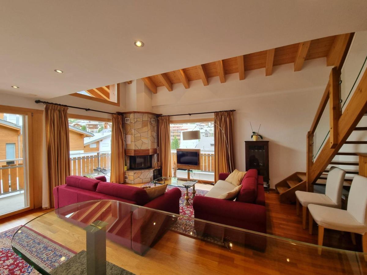 Chalet Haus Perla Saas-Fee Ngoại thất bức ảnh