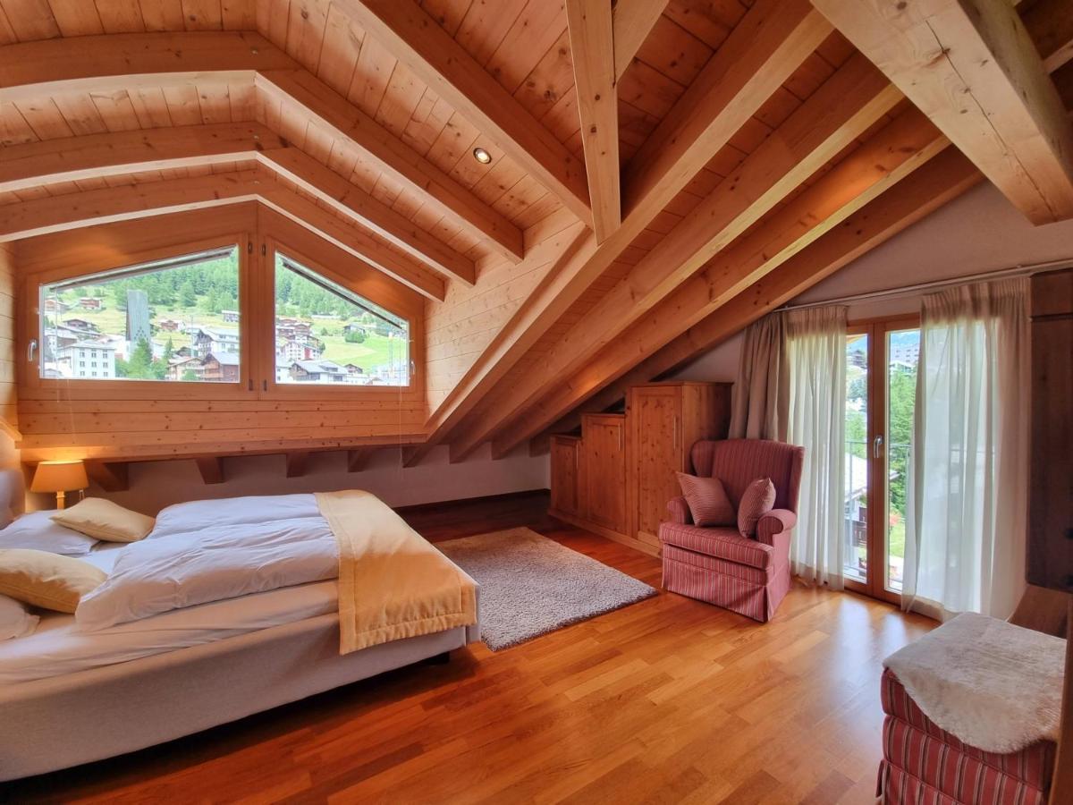 Chalet Haus Perla Saas-Fee Ngoại thất bức ảnh